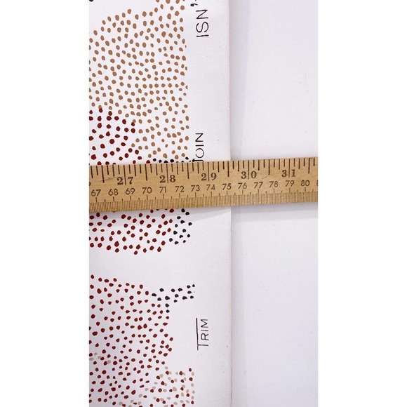 Vintage First Editions Wallpaper 29" x 58" 1 Roll Panel MCM Floral Romantic 70s - Picture 6 of 6